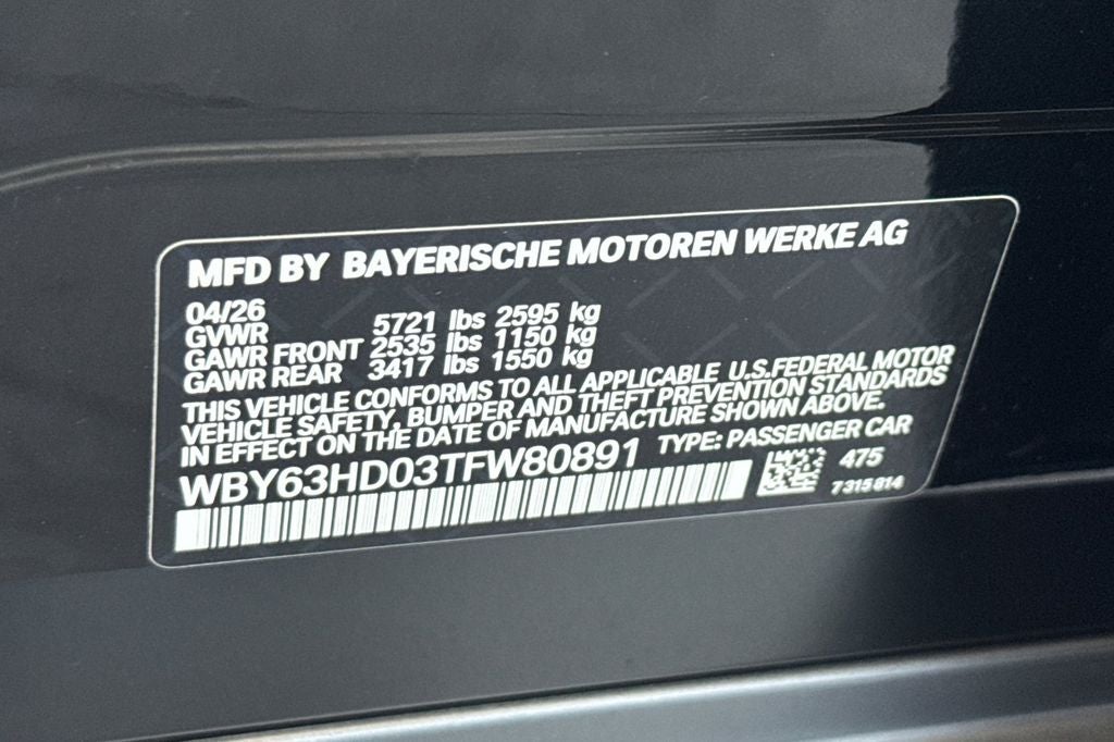 2026 BMW i4 eDrive40