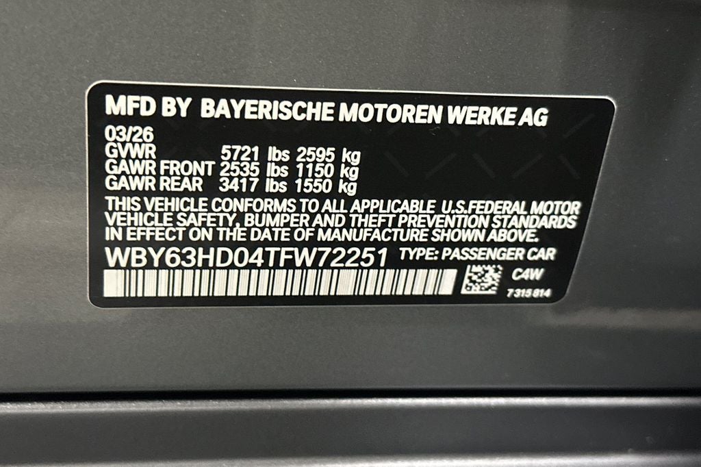 2026 BMW i4 eDrive40