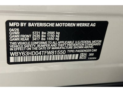2026 BMW i4 eDrive40
