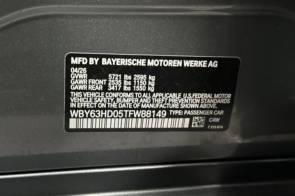2026 BMW i4 eDrive40
