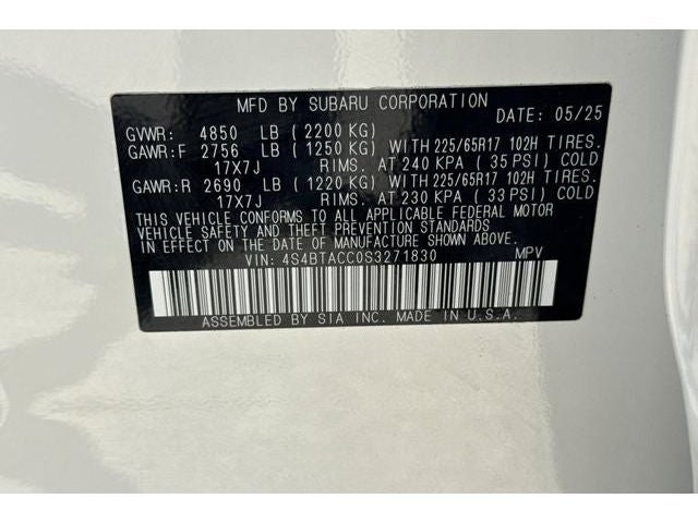 2025 Subaru Outback Premium