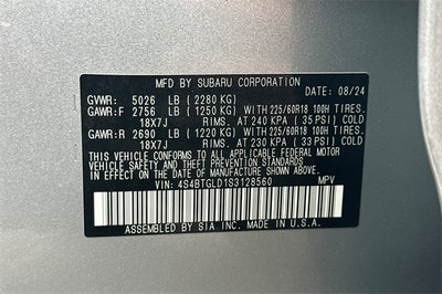 2025 Subaru Outback Onyx Edition XT