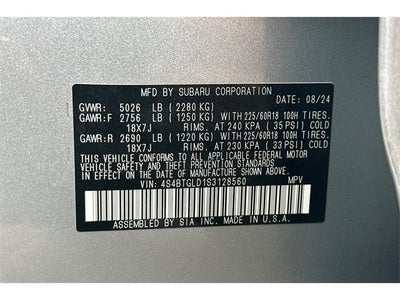 2025 Subaru Outback Onyx Edition XT