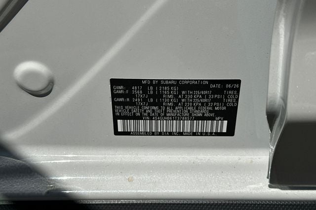 2026 Subaru CROSSTREK Base