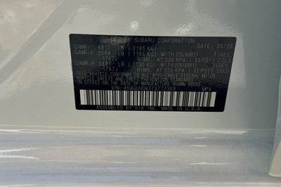 2026 Subaru CROSSTREK Premium