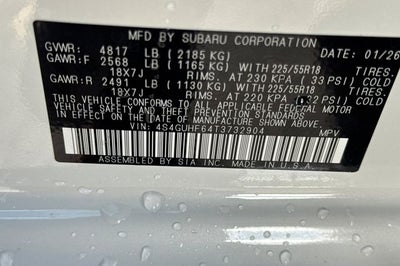 2026 Subaru CROSSTREK Sport