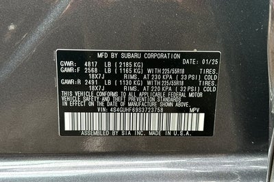 2025 Subaru Crosstrek Sport