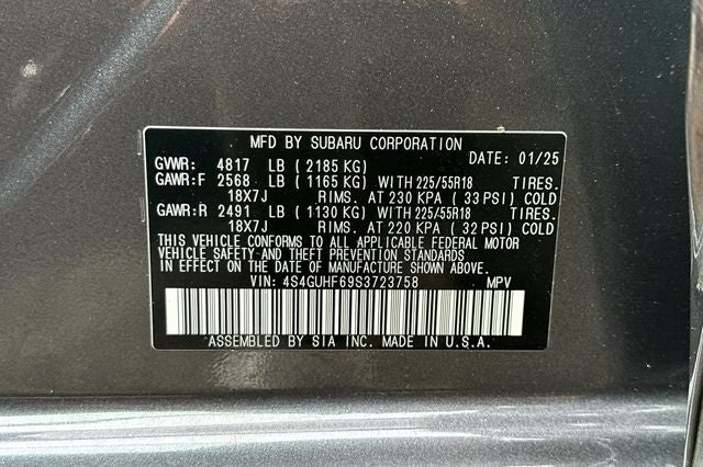 2025 Subaru Crosstrek Sport