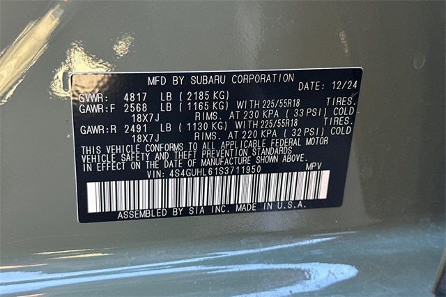 2025 Subaru Crosstrek Limited