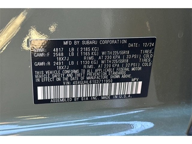 2025 Subaru Crosstrek Limited