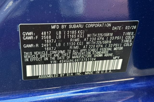 2026 Subaru CROSSTREK Limited