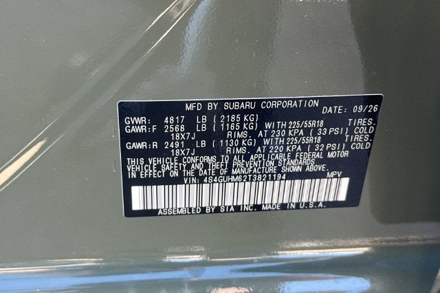 2026 Subaru CROSSTREK Limited