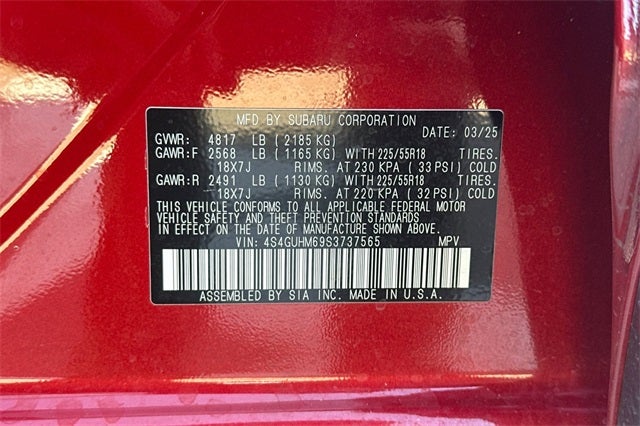 2025 Subaru Crosstrek Limited