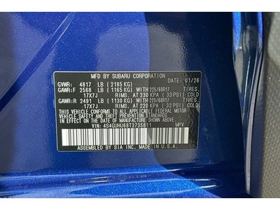 2026 Subaru CROSSTREK Wilderness