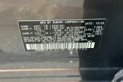 2026 Subaru FORESTER Premium