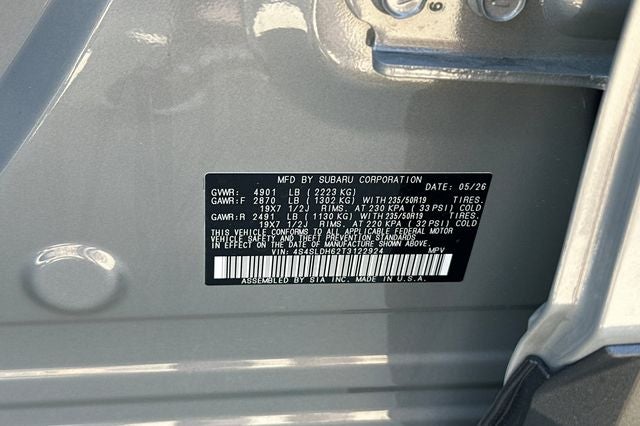 2026 Subaru FORESTER Sport Onyx Edition