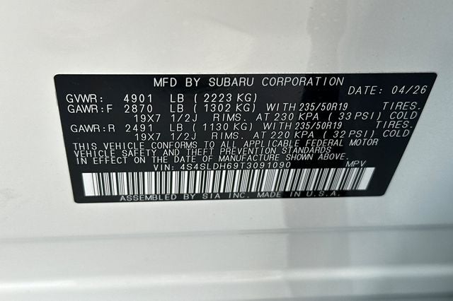 2026 Subaru FORESTER Sport Onyx Edition