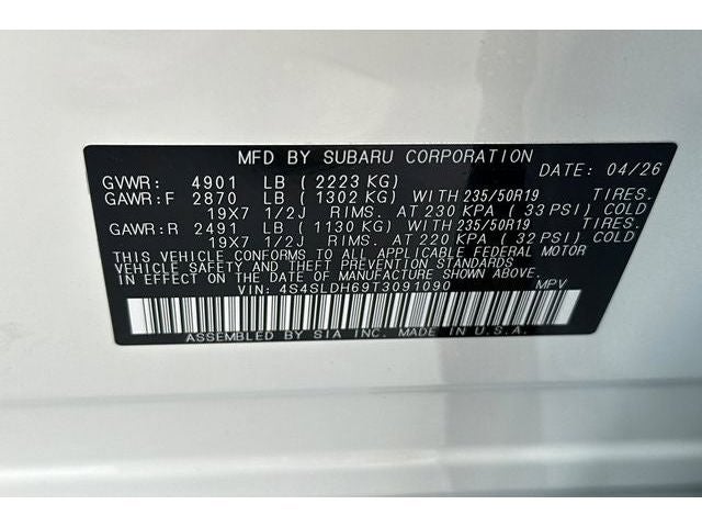 2026 Subaru FORESTER Sport Onyx Edition