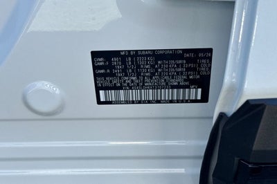 2026 Subaru Forester Sport
