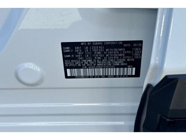 2026 Subaru Forester Sport