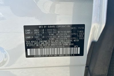 2026 Subaru FORESTER Wilderness