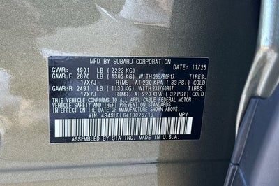 2026 Subaru FORESTER Wilderness