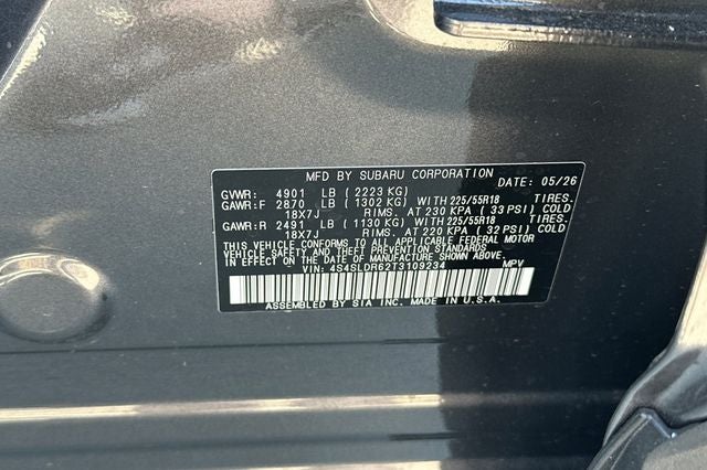 2026 Subaru FORESTER Limited