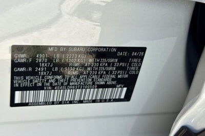 2026 Subaru FORESTER Limited