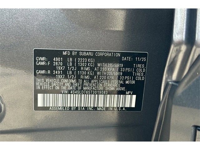 2026 Subaru FORESTER Touring