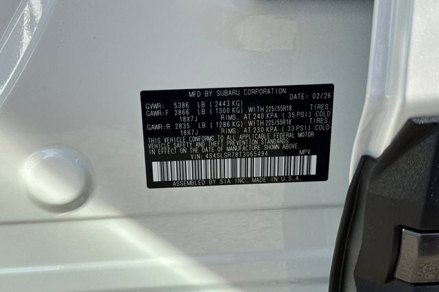 2026 Subaru FORESTER Limited Hybrid