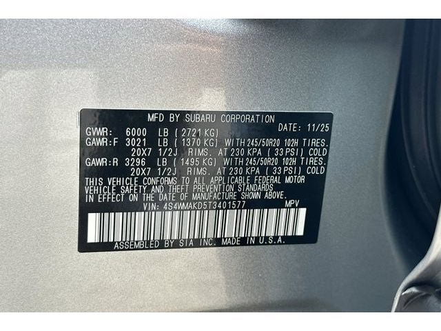 2026 Subaru ASCENT Touring 7-Passenger