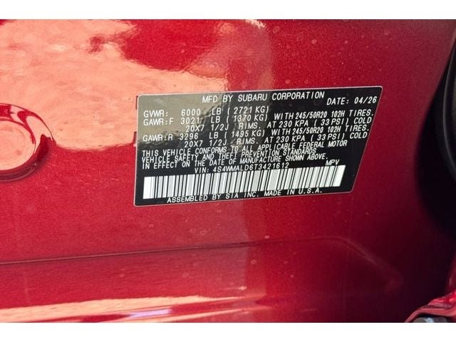 2026 Subaru ASCENT Onyx Edition Touring 7-Passenger