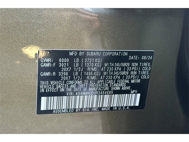 2024 Subaru Ascent Limited