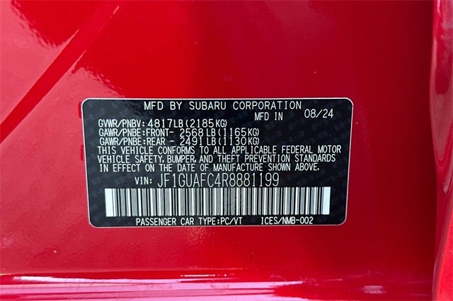 2024 Subaru Impreza Sport