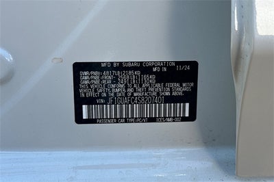 2025 Subaru Impreza Sport