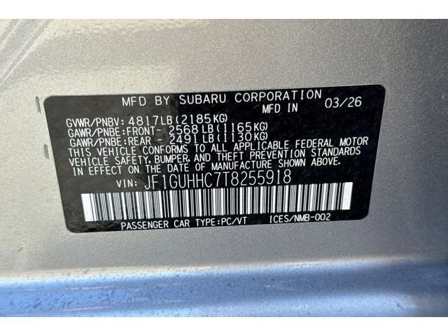 2026 Subaru IMPREZA RS