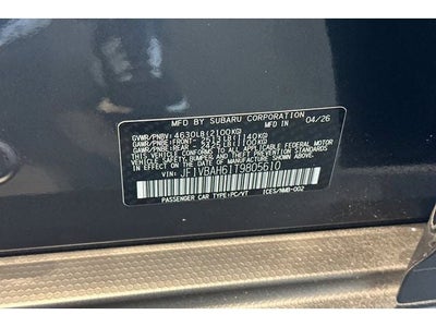2026 Subaru WRX Base