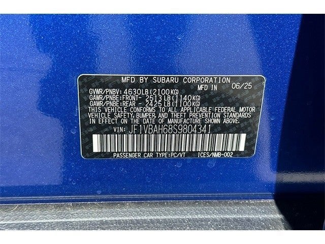 2025 Subaru WRX Premium