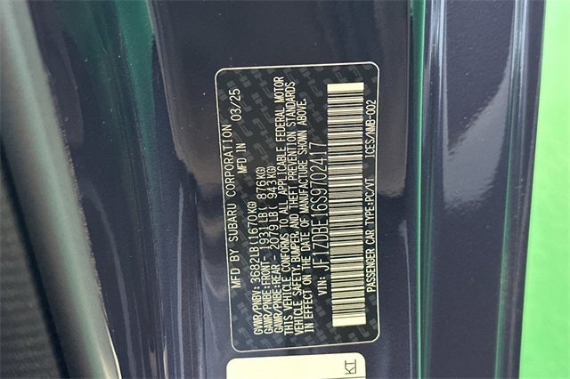 2025 Subaru BRZ Series Purple