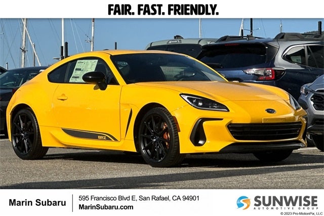 2026 Subaru BRZ Series. Yellow