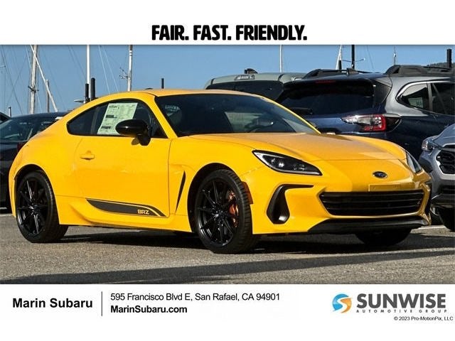 2026 Subaru BRZ Series. Yellow