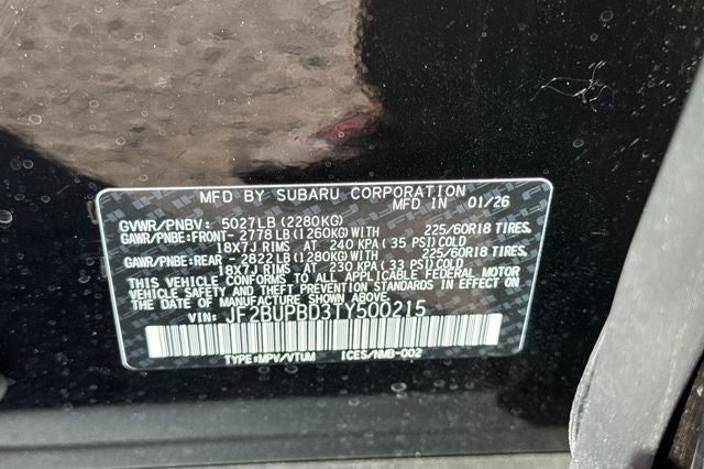 2026 Subaru OUTBACK Premium