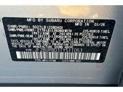 2026 Subaru OUTBACK Premium