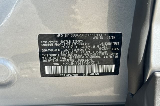 2026 Subaru OUTBACK Limited