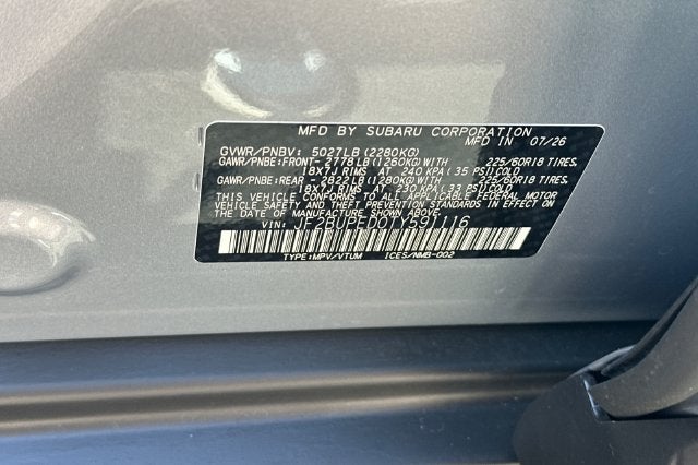 2026 Subaru OUTBACK Touring