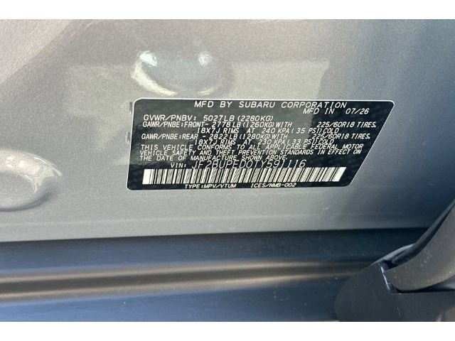 2026 Subaru OUTBACK Touring