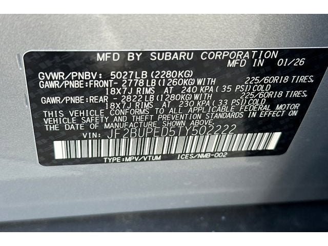 2026 Subaru OUTBACK Touring