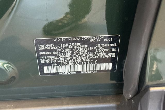 2026 Subaru OUTBACK Limited XT