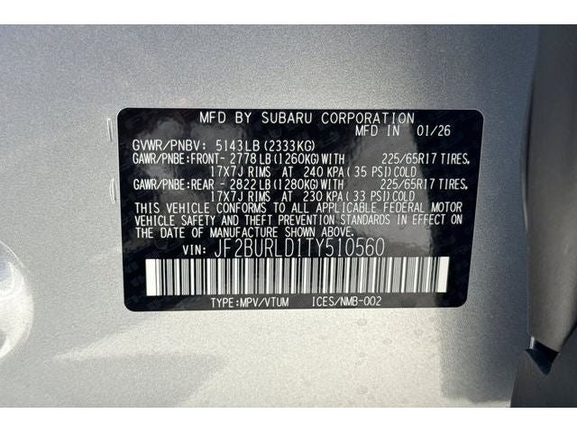 2026 Subaru OUTBACK Wilderness