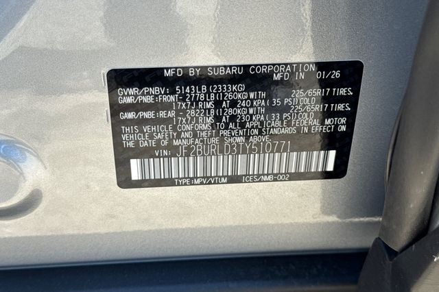 2026 Subaru OUTBACK Wilderness